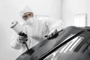 Профессиональная покраска автомобиля в автосервисе "ПЕКИН"